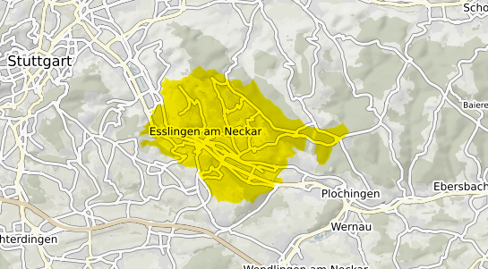 Immobilienpreisekarte Esslingen am Neckar